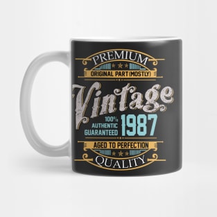 Premium Quality original part (mostly) vintage 1987 Mug